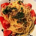 あやちー☆'s cooksnap of when they made トマトとツナと大葉の冷製パスタ.