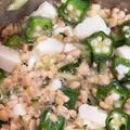 ゆき0807's cooksnap of when they made 超簡単！豆腐やご飯のお供に梅オクラ納豆♪.