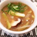 あーこ姐's cooksnap of when they made 茄子と椎茸(夏は素麺入れて）お味噌汁♪.