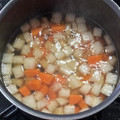 アヤカシ's cooksnap of when they made カミカミ期 大根と人参の煮物 冷凍保存.