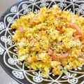 みぃすけママちゃん's cooksnap of when they made マヨでパラパラ♡しらすと大葉の和風炒飯.
