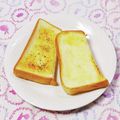 カレンガール's cooksnap of when they made 簡単ガーリックトースト.