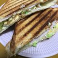 みんみ8's cooksnap of when they made キャベツとハムエッグのホットサンド.