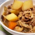 Nya6nya6's cooksnap of when they made 肉じゃが☆新じゃがいもを使ってホクホク♪.
