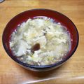かしゅみん♡'s cooksnap of when they made とろみスープ・もやしと椎茸と卵のスープ.