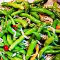 クックUZBA6P☆'s cooksnap of when they made ひも唐辛子とちりめんじゃこの佃煮風.