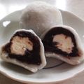 aki坊's cooksnap of when they made 柔らか生地で簡単♪クリーム大福♪.
