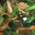 かじゅえる's cooksnap of when they made 栄養満点☆さつま揚げと小松菜の味噌汁.