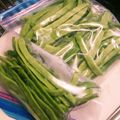 みちばたの花's cooksnap of when they made 三度豆・えんどう豆など豆類の保存方法.