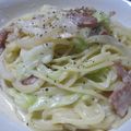 ブレママ's cooksnap of when they made 絶品！簡単！本格的★カルボナーラ.