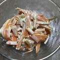 なつきよう's cooksnap of when they made にんじんのクリームチーズあえ.