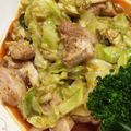 gumicook's cooksnap of when they made 鶏とキャベツのコチュジャン炒め.