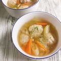 ℳᑦᑋᵃⁿ♡'s cooksnap of when they made ふわふわ肉団子と春雨のスープ.