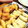 みんみ8's cooksnap of when they made 揚げないから簡単！ポテトチーズ春巻き.