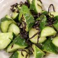 タラちゃんママ's cooksnap of when they made きゅうりとラー油・塩昆布和え.