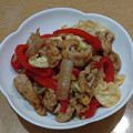 ラリー＆サラ's cooksnap of when they made ♡わが家の✿和風✿野菜炒め♡豚こまで♡.