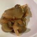 papikun's cooksnap of when they made 浅漬けザーサイのピリ辛和え.