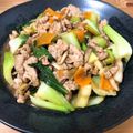 クックkoyuki＊'s cooksnap of when they made 豚肉とチンゲン菜のオイスターソース炒め.