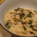 ぷる山すーちん's cooksnap of when they made オートミール、カニカマ、ワカメの卵雑炊♪.