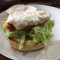 ナヲミンミン's cooksnap of when they made チキンカツバーガー.