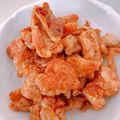 KAORULALA's cooksnap of when they made 10分で出来る♪絶品♪鶏皮せんべい♪.