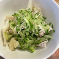 うさまる．'s cooksnap of when they made つるん♪鶏ときゅうりの柚子胡椒和え.