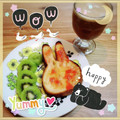 海理ママ's cooksnap of when they made 新鮮キウイ輪切り.