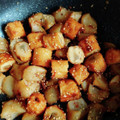 柊かあちゃん's cooksnap of when they made 蒟蒻とごぼう天のきんぴら風.