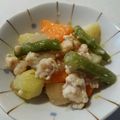 ねこましゅ's cooksnap of when they made 包丁要らず簡単☆豚挽肉と里芋のこっくり餡.