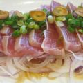 ＭＩＫＩＲＵＮＲＵＮ's cooksnap of when they made まぐろ超☆レアステーキ！.