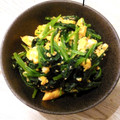 ♡мiчаⅵ♡⋆'s cooksnap of when they made 簡単！うまい！ほうれん草と卵のナムル.