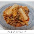 ちょこ☆ちょこ's cooksnap of when they made 簡単アレンジ！トッポギ.