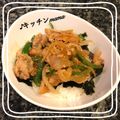 ♪キッチンmama's cooksnap of when they made おひとり様★韓国風豚丼.