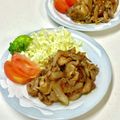 にきけん's cooksnap of when they made 玉ねぎと豚肉のしょうが焼き◎.