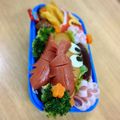 ralawo's cooksnap of when they made ウインナー飾り切り　こどもお弁当おかず.