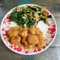 ebipeco's cooksnap of when they made ほうれん草とベーコンの卵焼き.