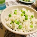 LimeLunch's cooksnap of when they made 色鮮やかなグリーンピースごはん.