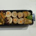 まめ郎's cooksnap of when they made 竹輪の詰め物's 鶏皮巻き.