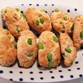 sunny147cm's cooksnap of when they made HMでノンオイルノンエッグ枝豆チーズパン.