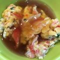 わたるんママ's cooksnap of when they made ふわふわカニ玉.