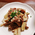 ブリーザ's cooksnap of when they made 簡単☆豚とエリンギのオイスター炒め煮☆.