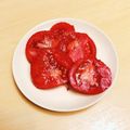 ★ぴよぴよ501★'s cooksnap of when they made お酢でさっぱり冷やしトマト！.