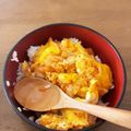 すみきゃ's cooksnap of when they made ダイエットにも♪簡単朝食★ミニキムチ卵丼.