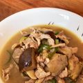 あすあきままん's cooksnap of when they made 茄子と豚肉のグリーンカレー.