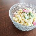 さぁさ52's cooksnap of when they made コーンとカニカマで！マカロニサラダ☆.