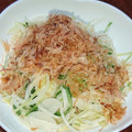 クックVOY1Q3☆'s cooksnap of when they made 新玉と水菜の簡単サラダ.