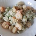 みーまみーま's cooksnap of when they made 簡単美味しい洋食屋さんのシーフードピラフ.