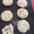 なお321's cooksnap of when they made ごまクッキー　サックサク♪.