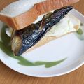 えりこ82☆'s cooksnap of when they made 簡単！美味しい！焼きサバとクロワッサン.