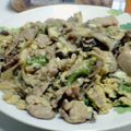 シューマー's cooksnap of when they made ゴーヤと舞茸のチャンプル風？！.